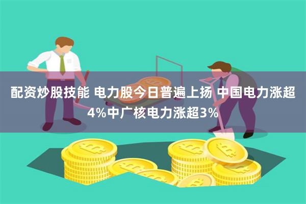 配资炒股技能 电力股今日普遍上扬 中国电力涨超4%中广核电力涨超3%